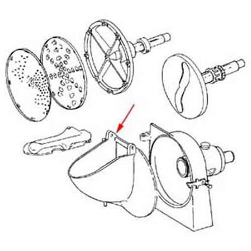 (image for) Intedge VS99D Door Shredder Attach