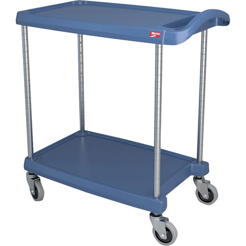 (image for) Intermetro MY1627-24BU CART,UTILITY , 2 SHELF,BLUE