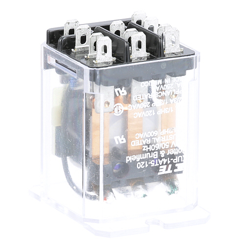 (image for) Jackson 05945-111-72-51 120V Relay, Top Mount 3PDT