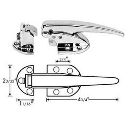 (image for) Kason 10930C00008 - 10930C00004 LATCH W/STRIKE