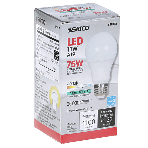 (image for) Kason 11802L26014 Kason - 11802CA0E26 Satco LED Light Bulb