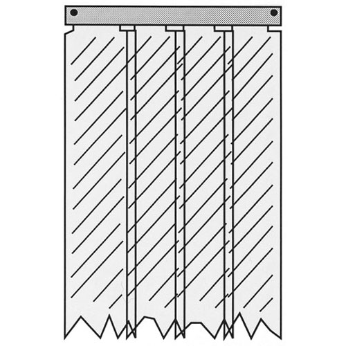 (image for) Kason 401SA8083884 Kason - 402LA8083884 STRIP CURTAIN-EASIMNT