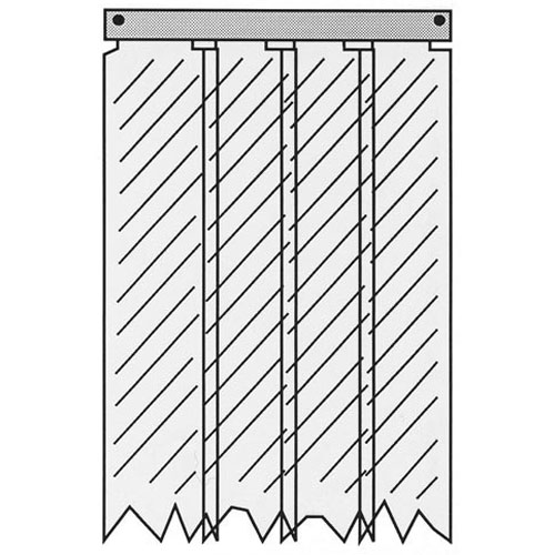 (image for) Kason 401SA8085090F - 401SA8085090 STRIP CURTAIN