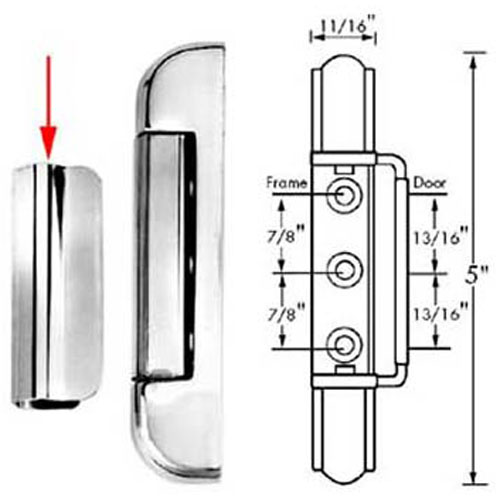 (image for) Kason 90212003610015F Kason - 90212003610015F COVER, HINGE