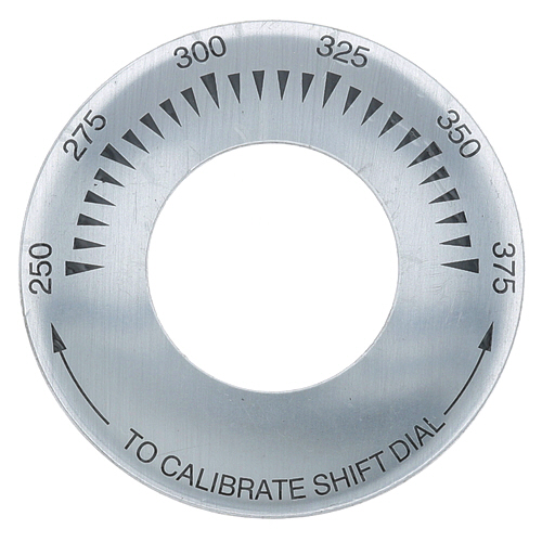 (image for) Keating 4164 DIAL PLATE 3 D, 250-375 - Click Image to Close