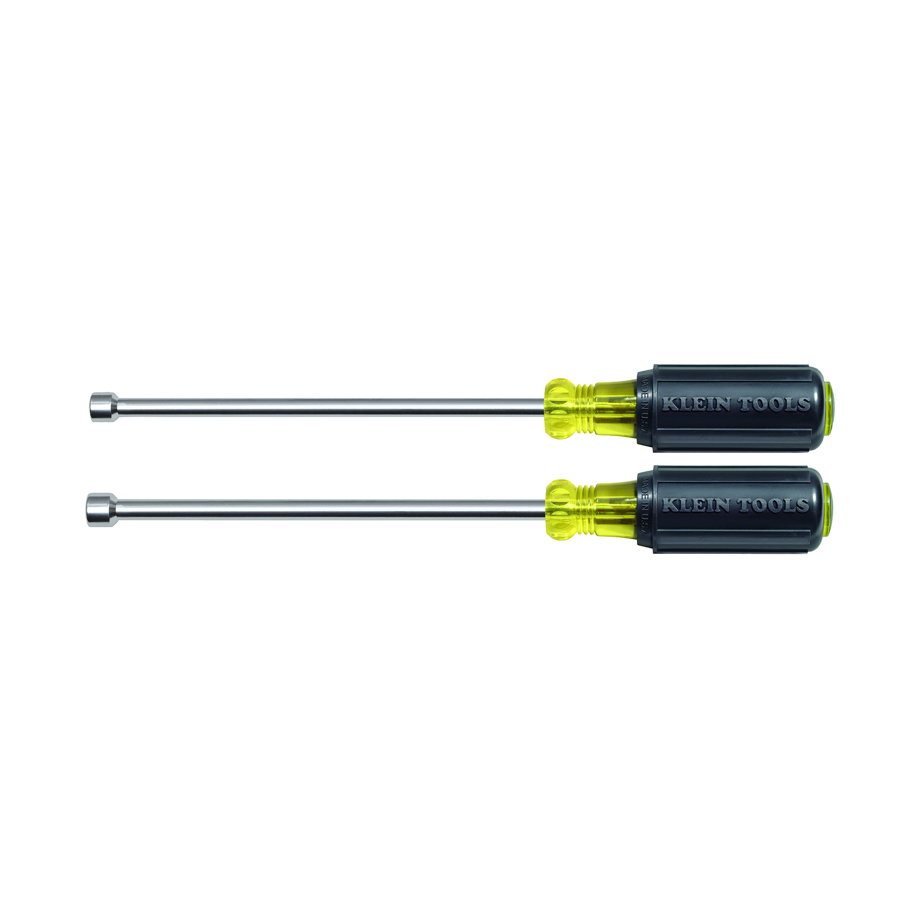 (image for) Klein Tools 646M NUT DRIVER SET, MAG 6-INCH SHAFTS, 2-PIECE - Click Image to Close