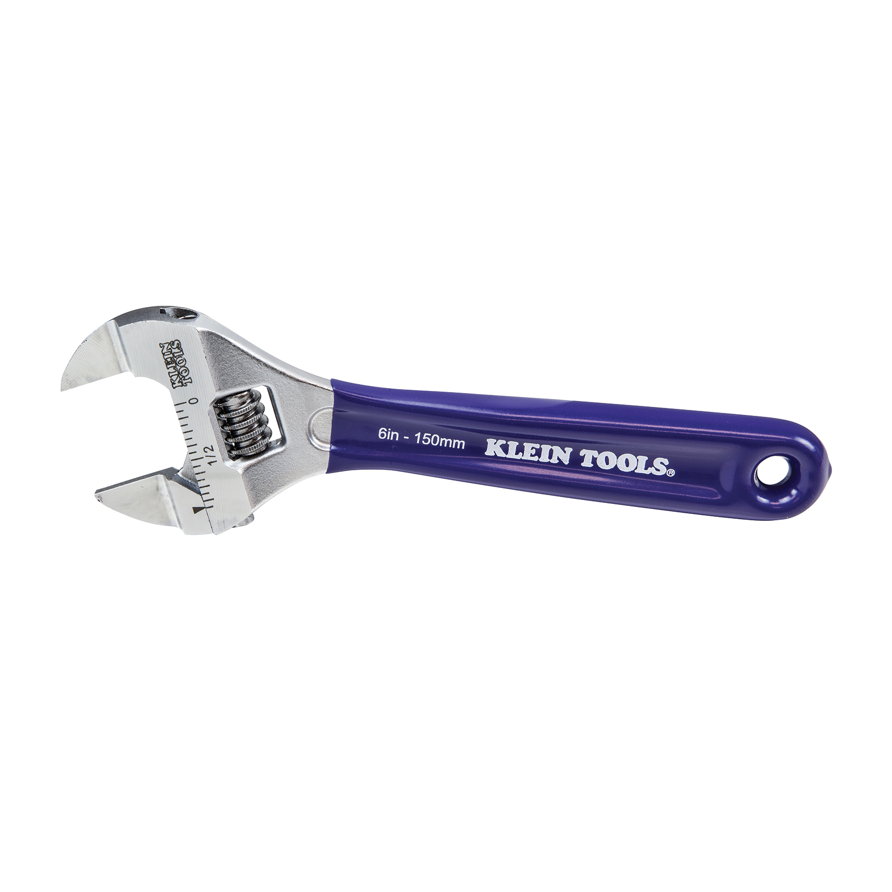 (image for) Klein Tools D86934 ADJUSTABLE WRENCH, 6" SLIM-JAW