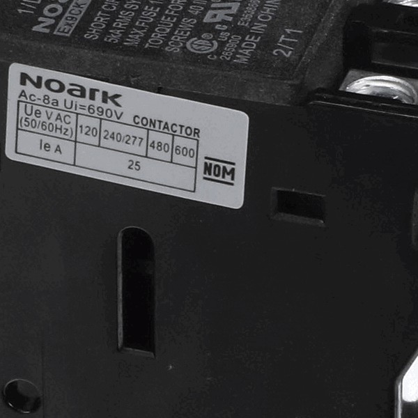 (image for) Kolpak 550008225 CONTACTOR, 25A, 3PL, NON REVERSING 208/2