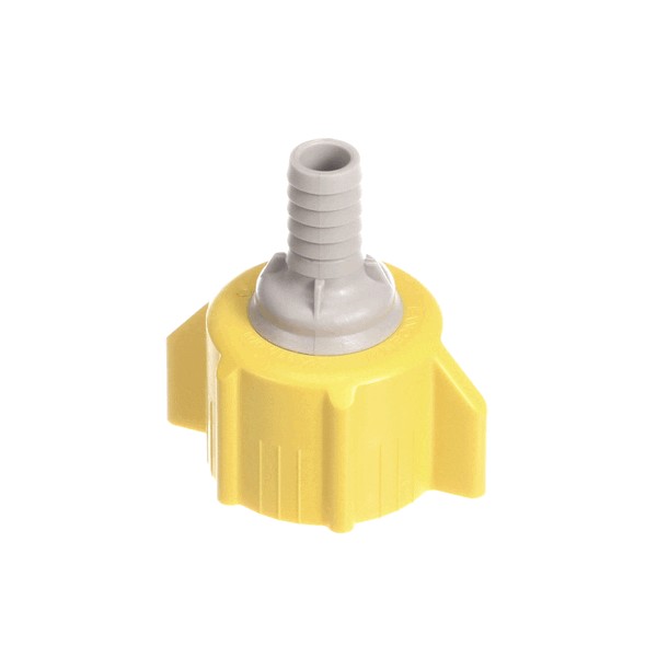 (image for) Lancer 82-2911/03 BIB CONNECTOR, PLSTC, 3/8, YELLOW