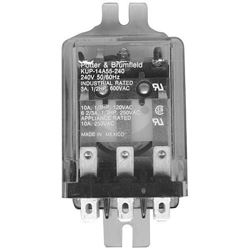 (image for) Lang 2E-30600-02 RELAY 240VAC 3FORMC FLNG - Click Image to Close