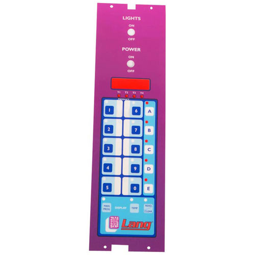 (image for) Lang 2M-60301-42 LABEL PANEL PURPLE 