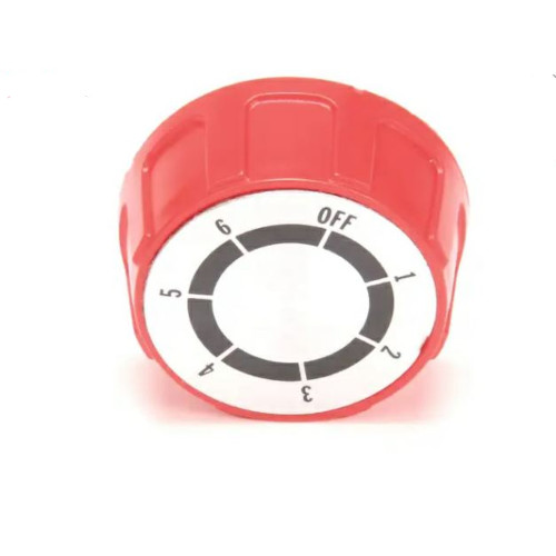 (image for) Lang P9-70701-41-2 KNOB, RED, 6 HEAT , OFF-1-6 - Click Image to Close