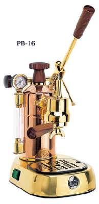 (image for) La Pavoni PB-16 Copper Brass - Click Image to Close