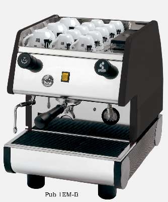 (image for) La Pavoni PUB 1EM-B 1 Group Pour-in Commercial Espresso Machine - Click Image to Close