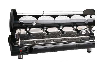 (image for) La Pavoni BAR-Star 4V Black Commercial Espresso Machine - Click Image to Close