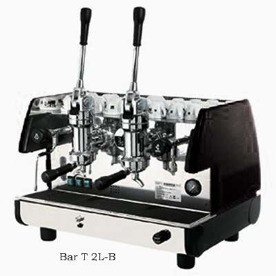 (image for) La Pavoni BAR T 2L-B 2 Group Lever Commercial Espresso Machine - Click Image to Close