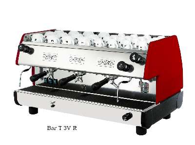 (image for) La Pavoni BAR-T 3V-R 3 Group Commercial Espresso Machine - Click Image to Close