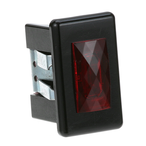 (image for) Lincoln 350501 SNAP-IN SIGNAL LIGHT 5/8" X 1-1/4" RED 250V - Click Image to Close