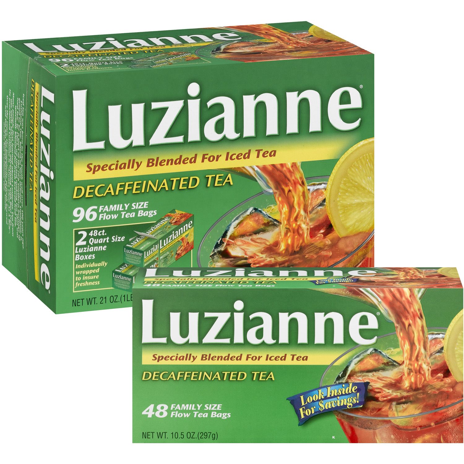 (image for) Luzianne Decaffeinated Tea (96 ct.) - Click Image to Close