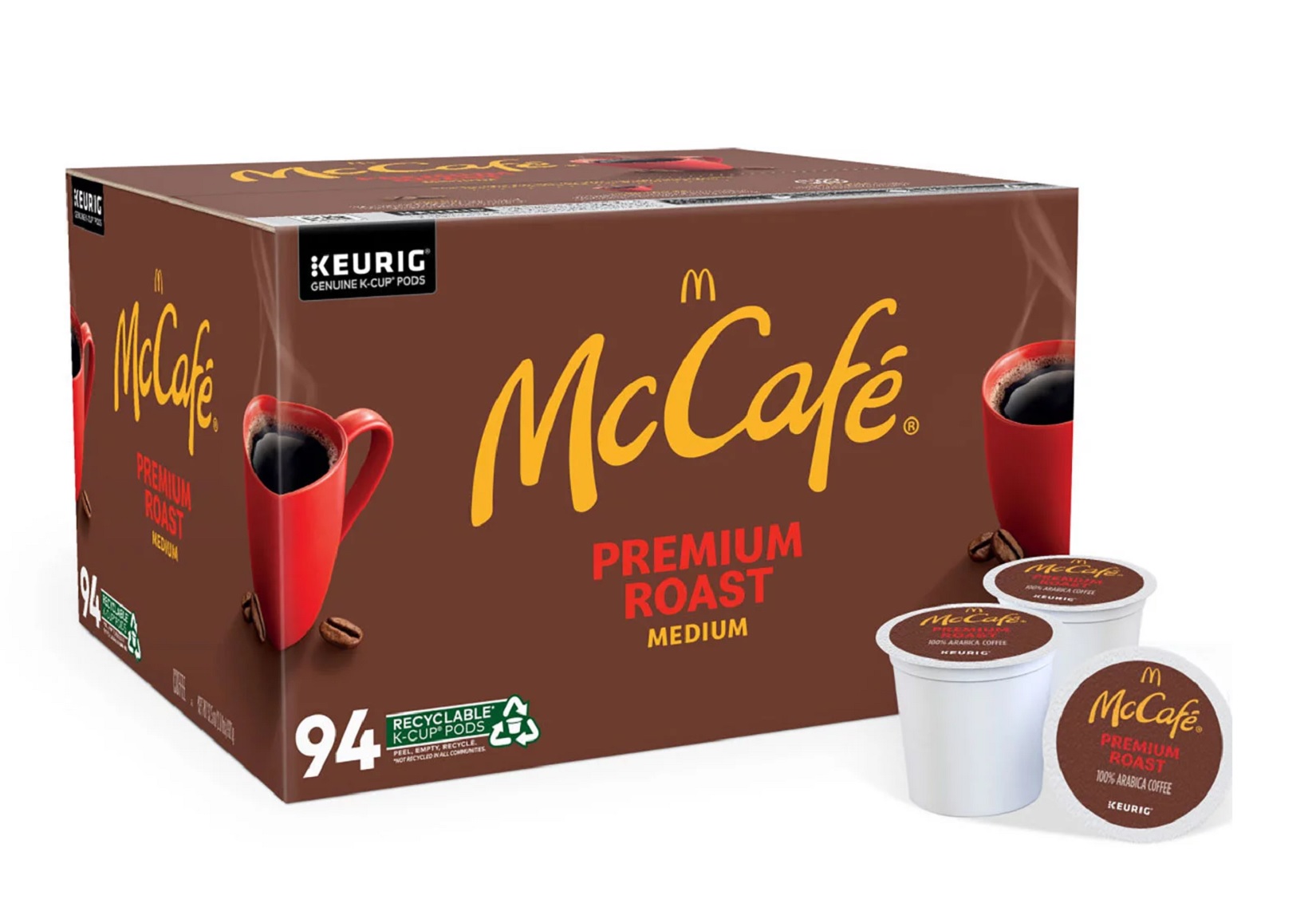 (image for) McCafe Premium Roast Coffee (94 K-Cups) - Click Image to Close