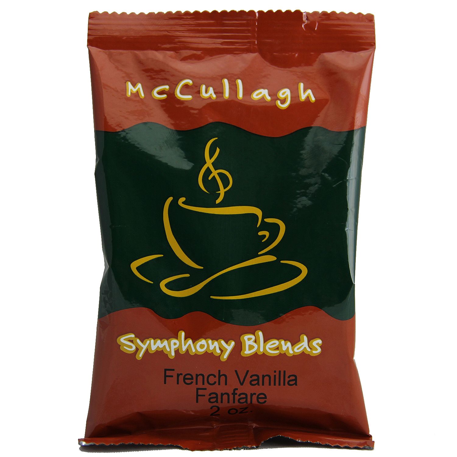 (image for) McCullagh Gourmet Coffee, French Vanilla (2 oz., 40 ct.) - Click Image to Close