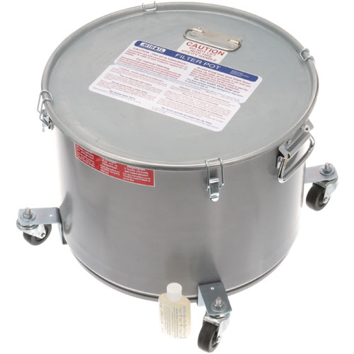 (image for) Miroil 2066 POT/LID, OIL FILTER -W/CASTERS