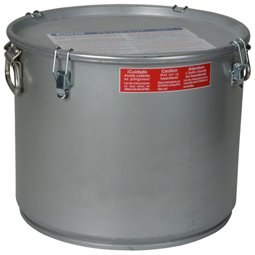 (image for) Miroil 40L POT,OIL FILTER35 LBS, W/ LID