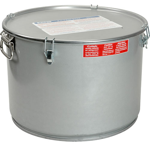 (image for) Miroil 60L POT,OIL FILTER55 LBS, W/ LID