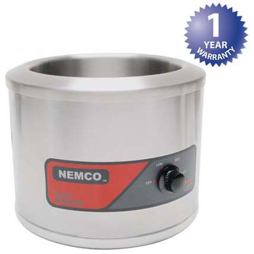 (image for) Nemco 6100 Warmer-7qt Round Nem - Click Image to Close
