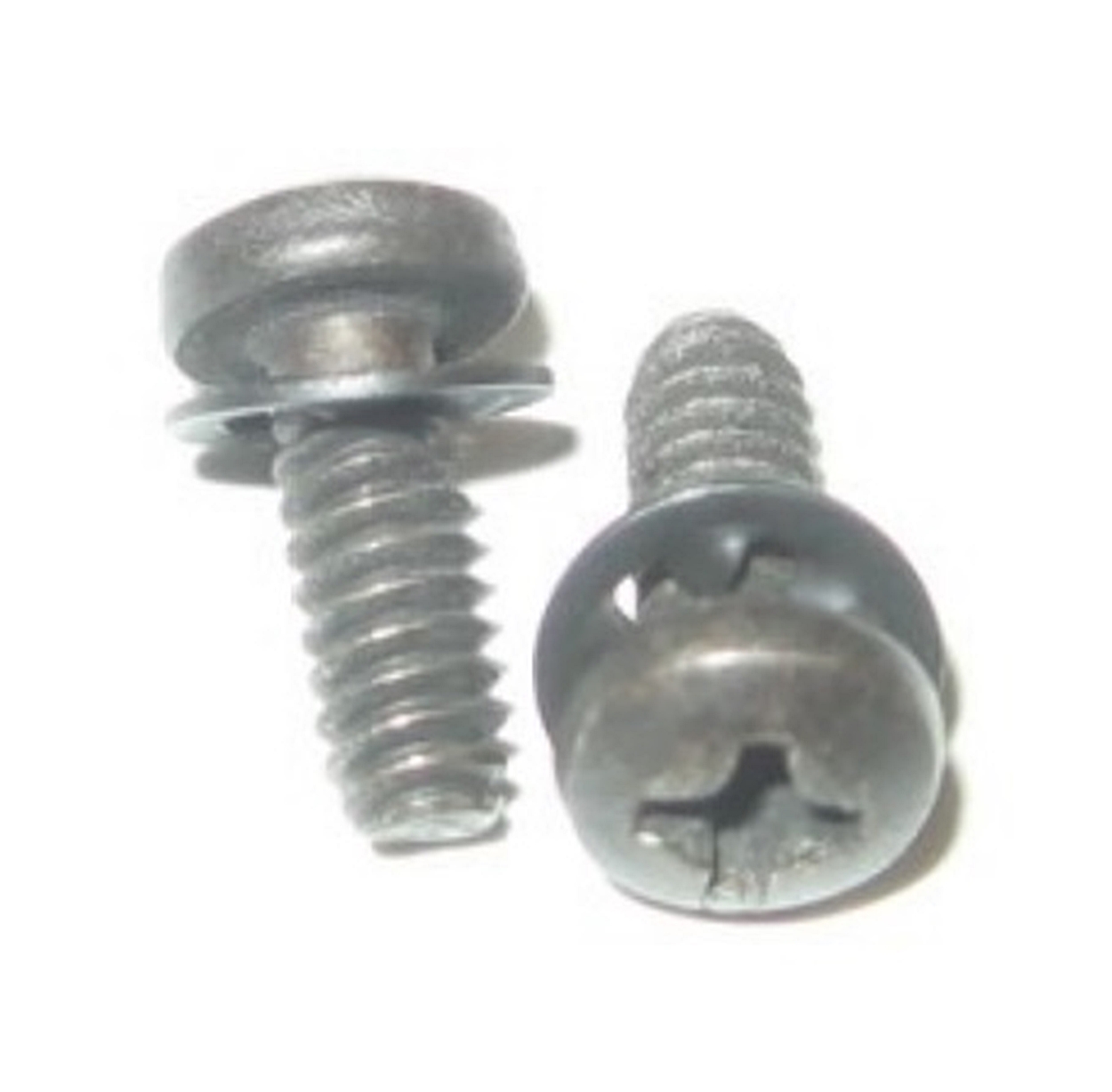 (image for) Newco 105043-B Screw with Washer 6-32 x 3/8 PPHMS Black - Click Image to Close