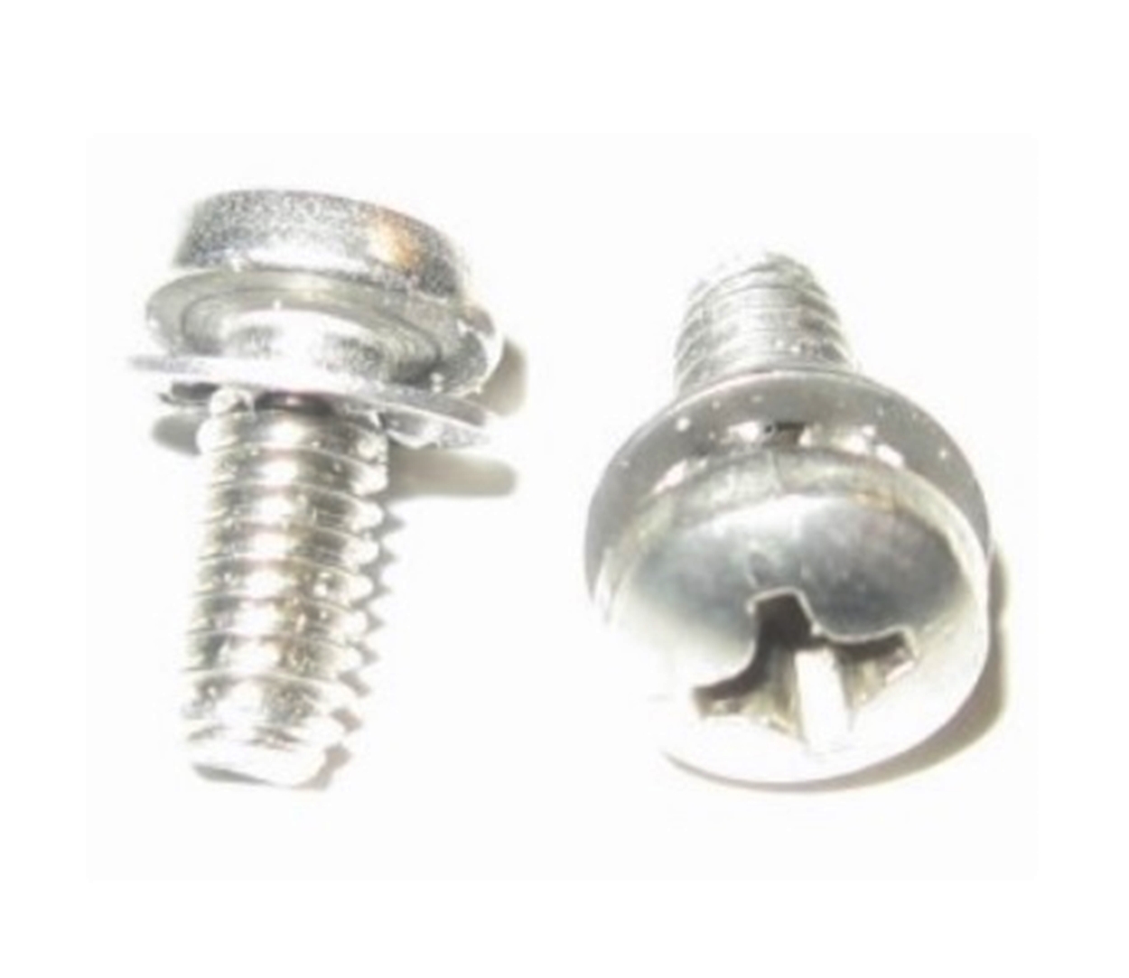 (image for) Newco 105048 Screw 8-32 x 3/8 Washer PPHMS SS - Click Image to Close