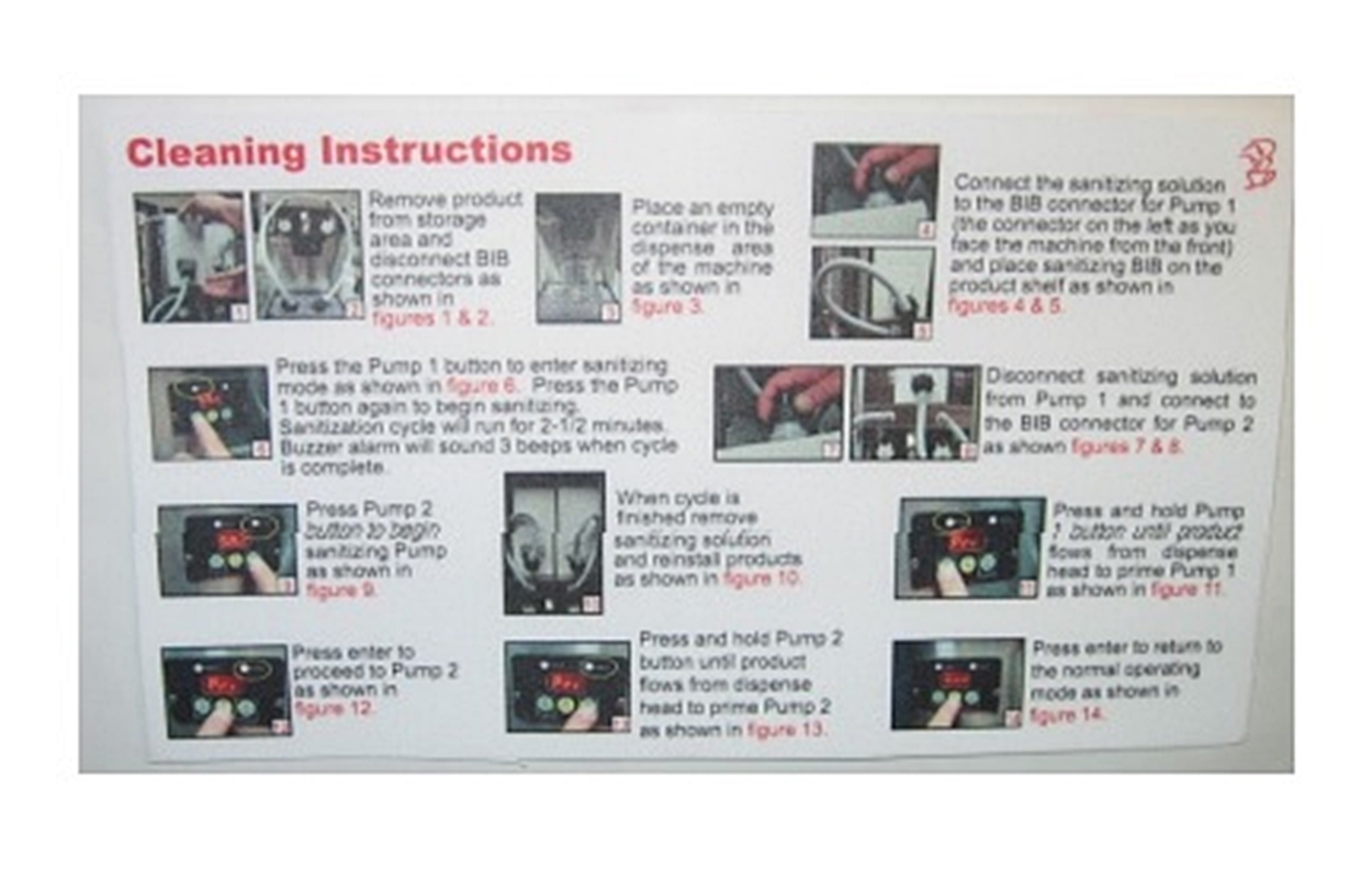 (image for) Newco 120501 Label Cleaning Instructions