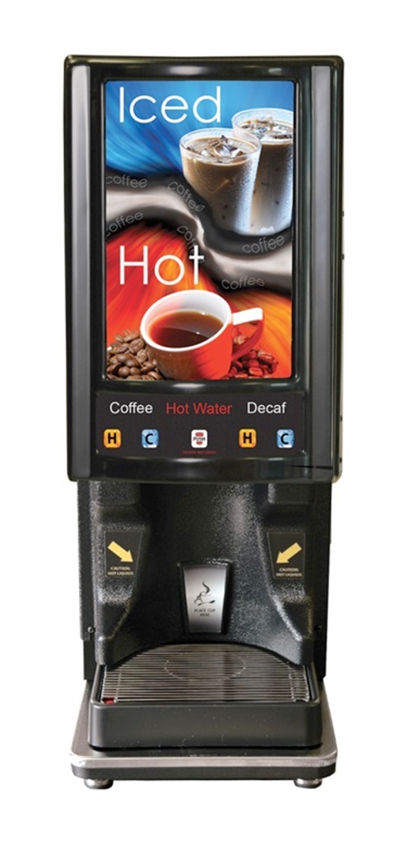 (image for) Newco 120520 LCD-2 2 Selection Hot and Ambient Liquid Coffee - Click Image to Close