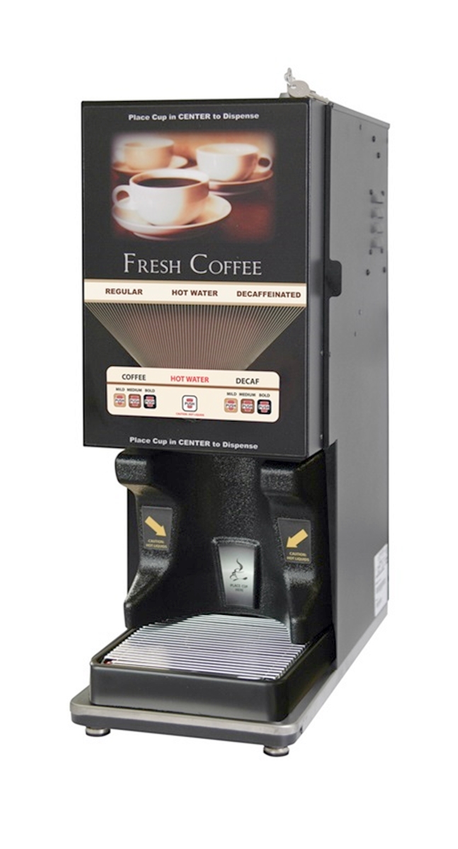 (image for) Newco 121363-BPC LCD-2 2 Selection Hot Liquid Coffee Metal Door - Click Image to Close