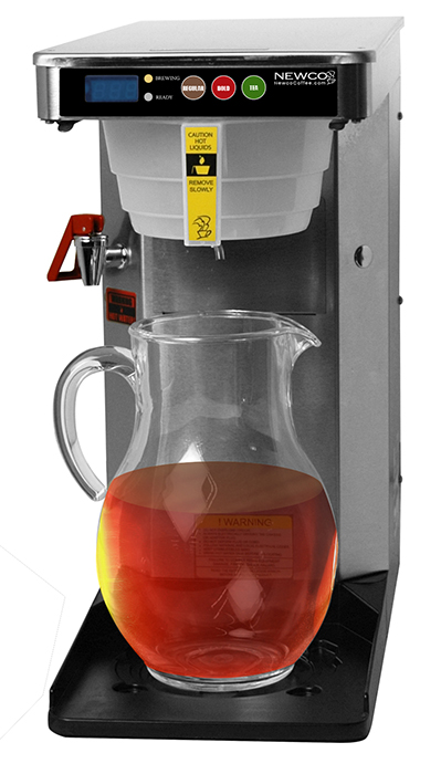 Fetco TBS-2121XTS Twin 3.5 Gallon Iced Tea Brewer - 120V (Dispensers Sold  Separately)
