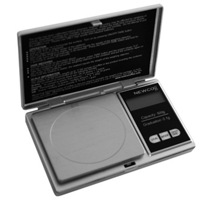 (image for) Newco 500493 Digital Scale Weighs up to 17.4 ounces or 500 grams - Click Image to Close