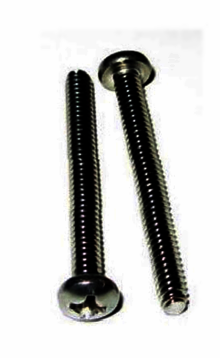 (image for) Newco 705365-B Screw 6-32 x 1 3/8 PPHMS Black - Click Image to Close
