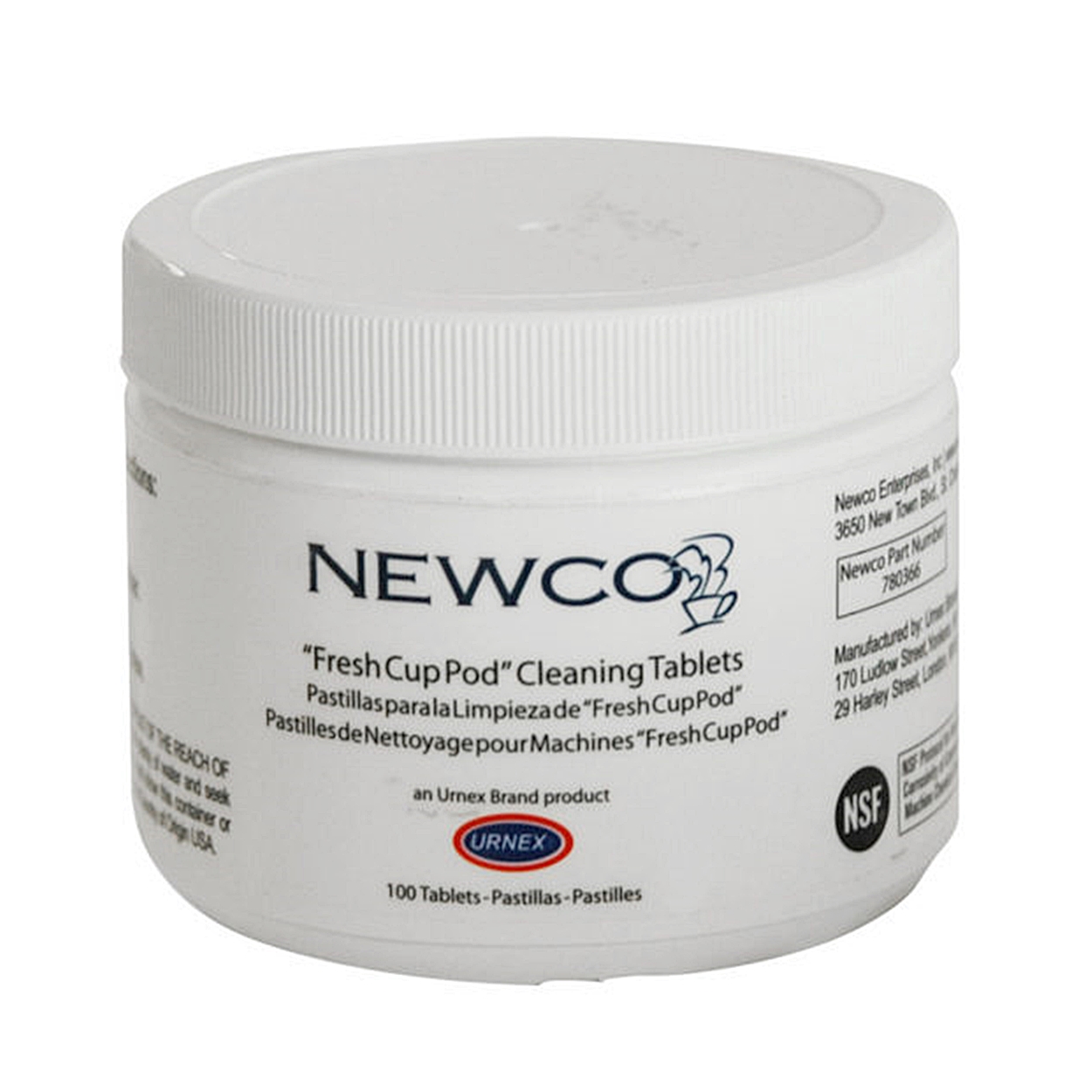 (image for) Newco 780366 Fresh Cup Pod Cleaning Tablets