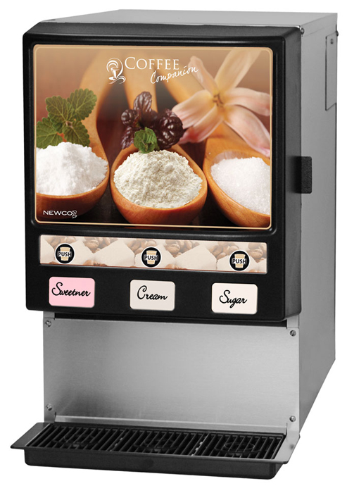 (image for) Newco 781902 CC-3 Coffee Companion Bulk Powder Dispenser Sugars Etc. - Click Image to Close