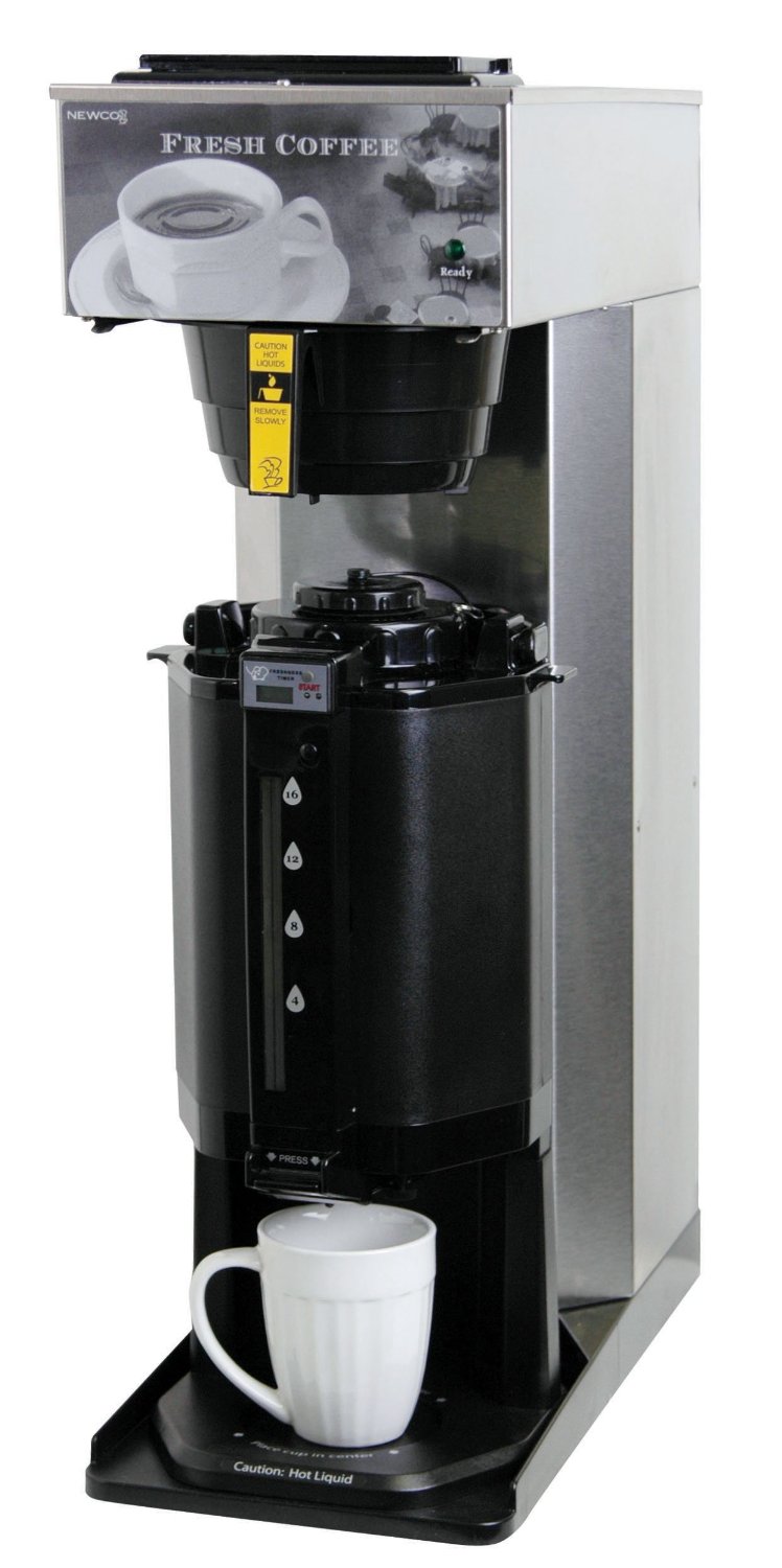 (image for) Newco AK-TD Pourover Thermal Brewer (tall) - Click Image to Close