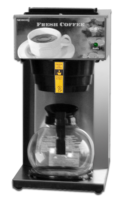 (image for) Newco AK-1 One Warmer Pourover Decanter Brewer - Click Image to Close