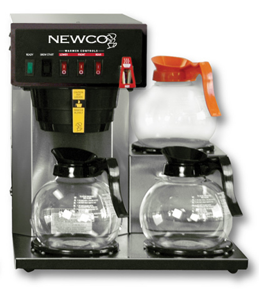 (image for) Newco FC-3 3 Warmer Low Profile Coffee Brewer - Click Image to Close