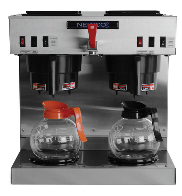 (image for) Newco GKDF2-15 2L Warmer G-15 Dispenser/Glass Carafe Brewer - Click Image to Close