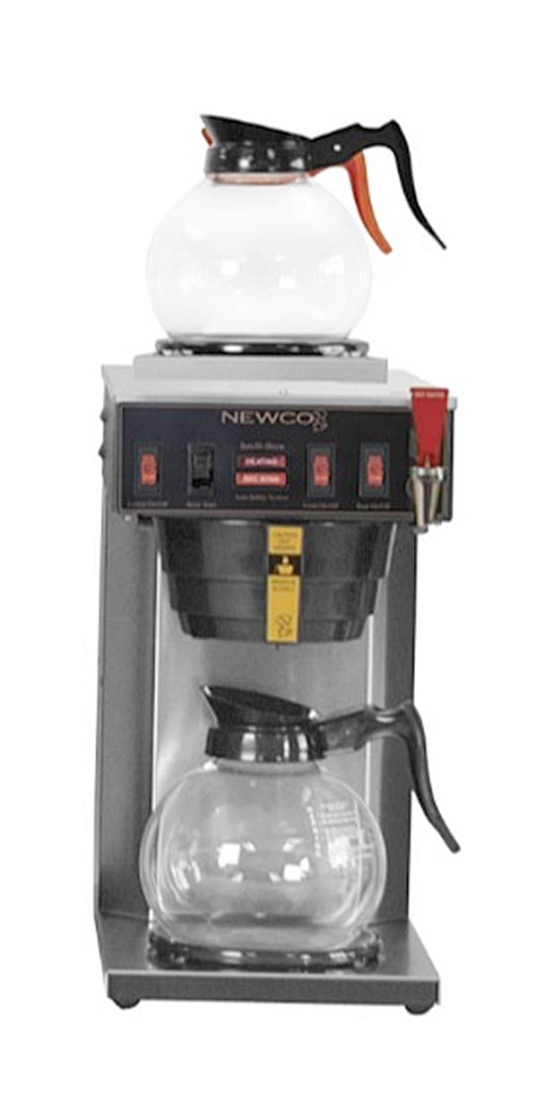 (image for) Newco 108180-B IA-S Automatic Glass Decanter Brewer with Faucet