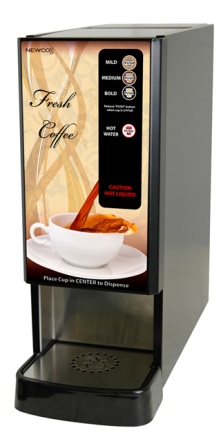 (image for) Newco 120894-BPC LCD-1 1 Selection Hot Liquid Coffee Dispenser - Click Image to Close