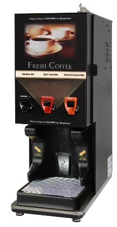 (image for) Newco 120496-BPC LCD-2 2 Selection Hot Liquid Coffee Metal Door - Click Image to Close