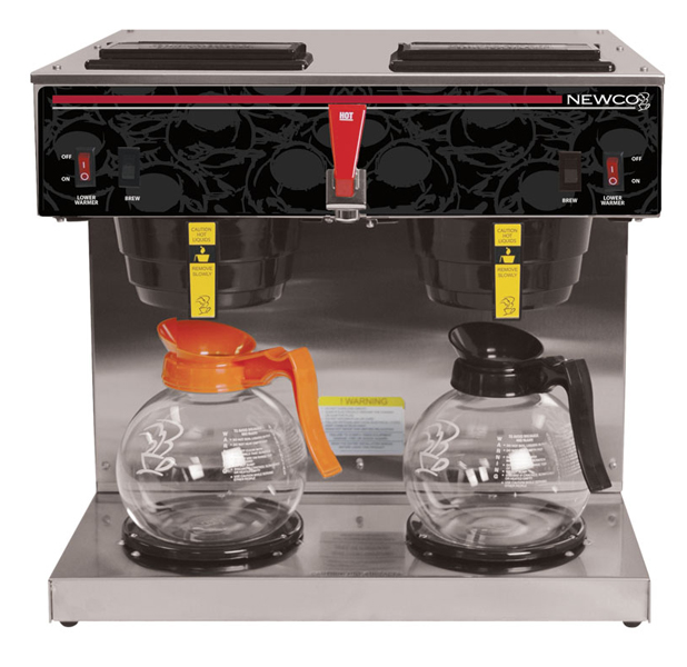 (image for) Newco NKD2AF Dual Auto 2 Warmer Coffee Brewer with Faucet - Click Image to Close