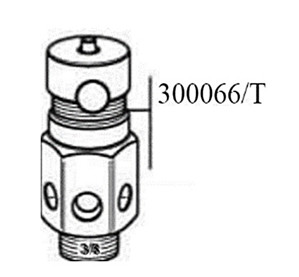 (image for) Nuova Ricambi SRL 300066 SAFETY VALVE 2.5 BAR Boiler LM - Click Image to Close