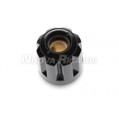 (image for) Nuova Ricambi SRL 617528/N BLACK KNOB NO STOP 1mm PITCH