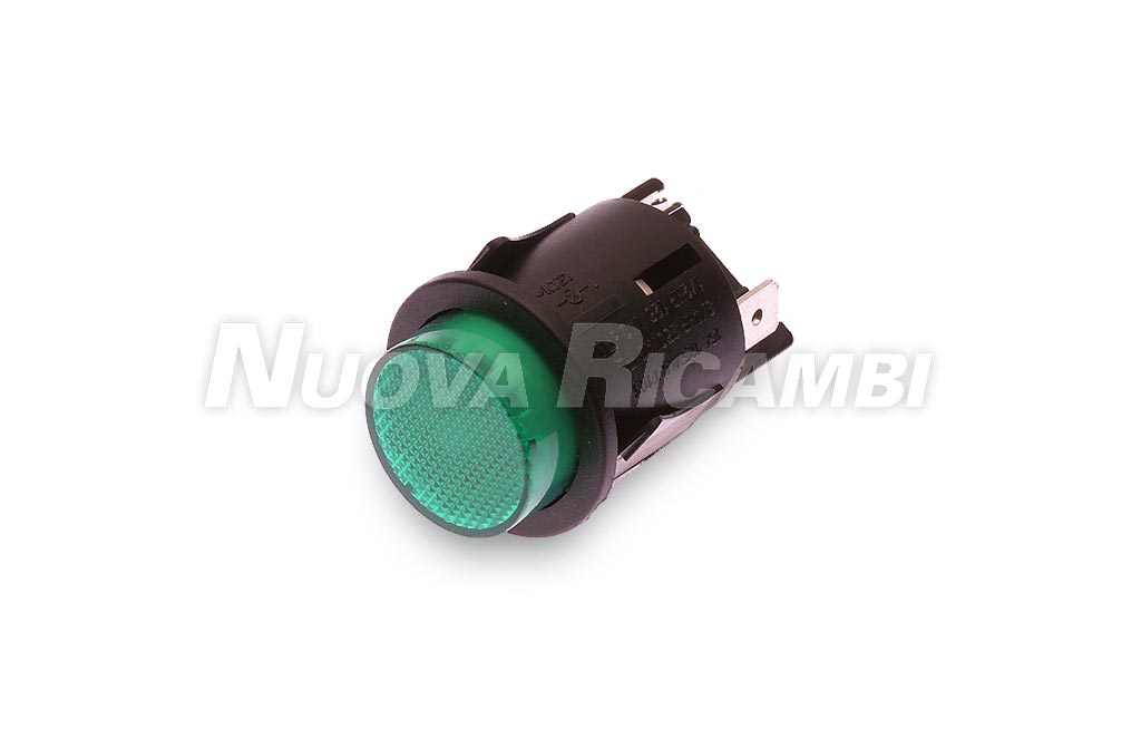 (image for) Nuova Ricambi SRL 618010 2 POLE RED LUMINOUS SWITCH